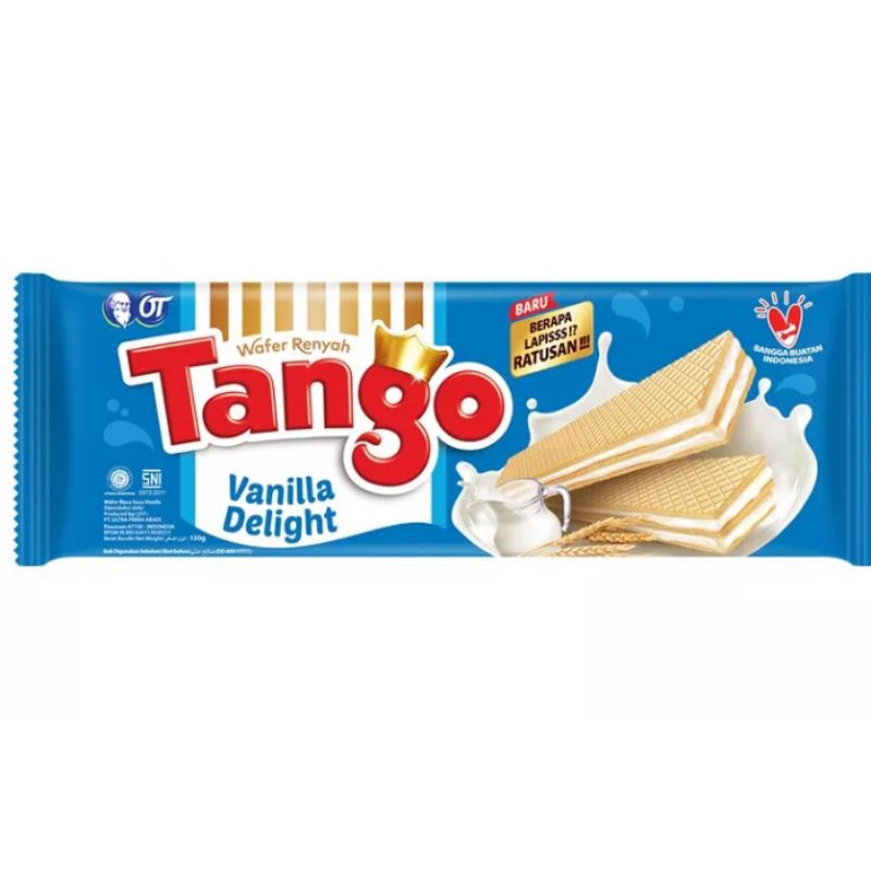 

Tango wafer vanila 130g / Wafer tango vanila 130g