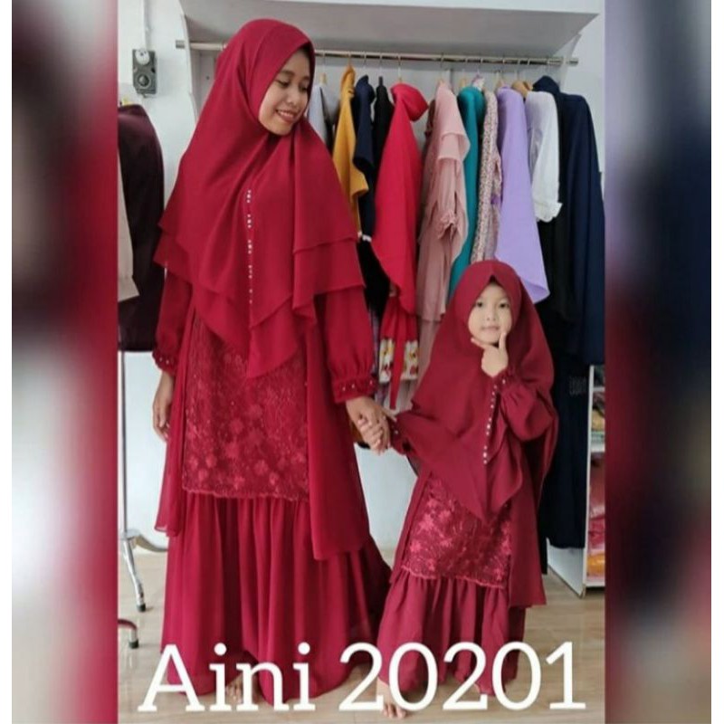 Aini 20201 Gamis Aini/gamis anak syar'i