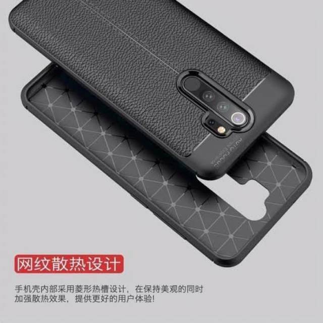 Case autofokus realme c11,6,6 pro,3,3 pro leather case - casing