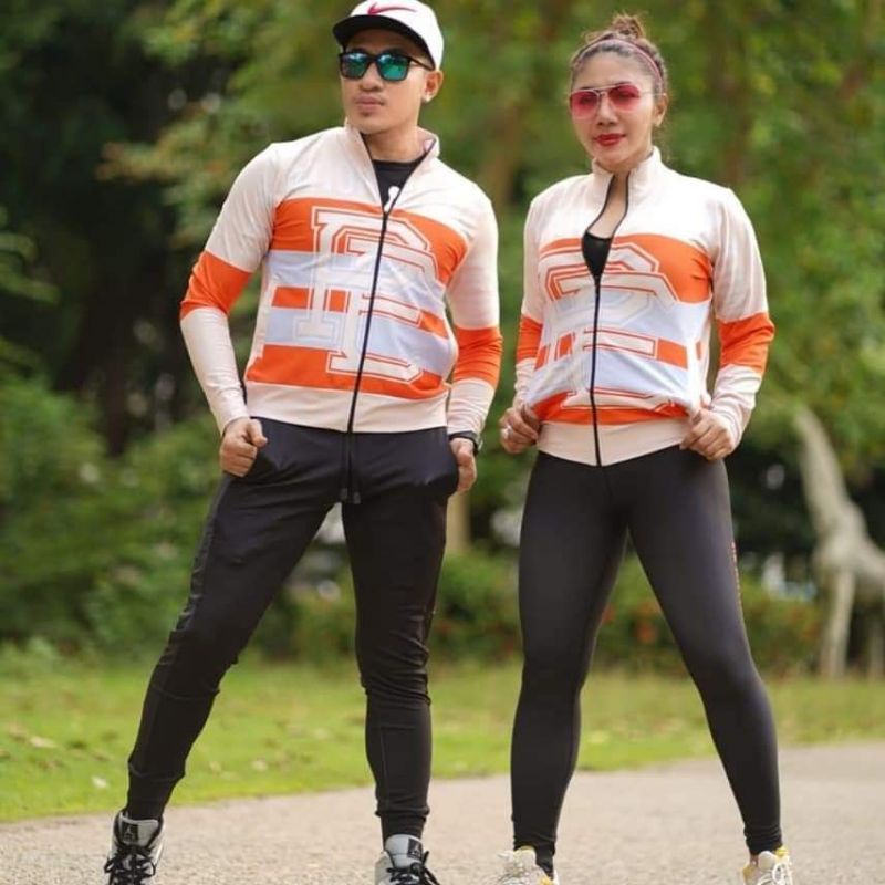 BAJU SENAM OLAHRAGA SEPEDA ORIGINAL SXB SPORT JACKET COUPLE PE JOGGER AND LEGGING