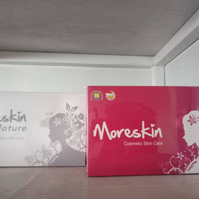 Moreskin pink & moreskin nature