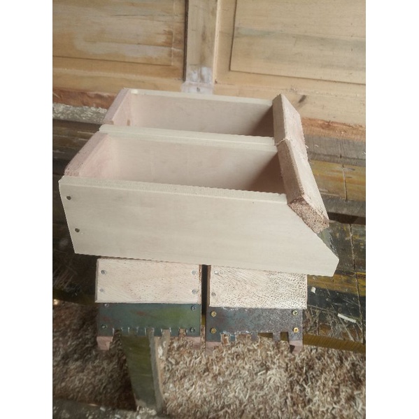 Alat Pasang Bata Ringan/Hebel, Sendok Hebel, Cetakan Pasang Hebel Ukuran Lebar 10cm 7,5cm 7cm