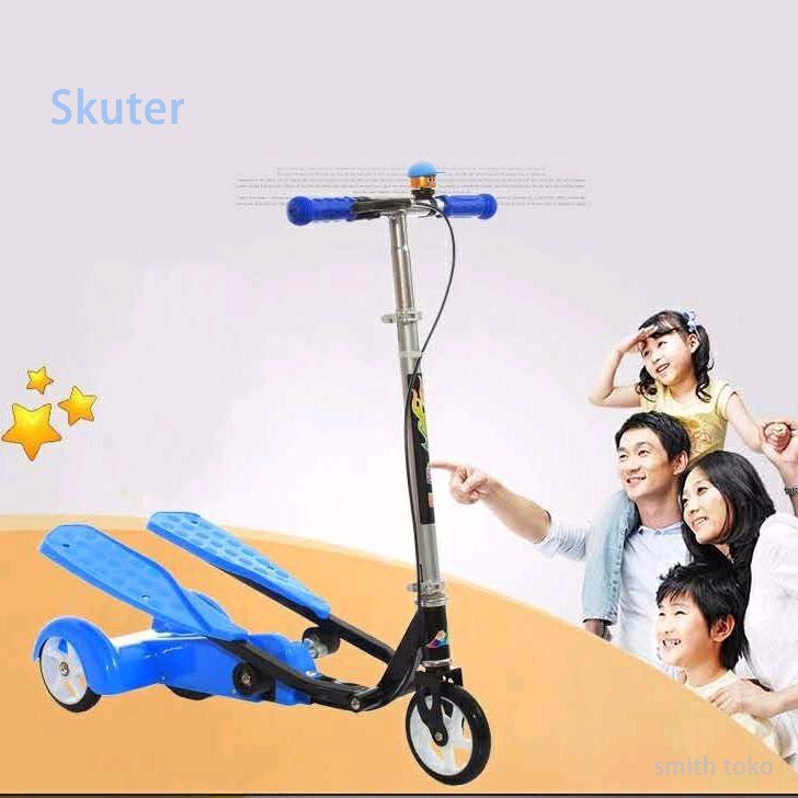 Scooter Wing Wings injak 2 pedals Atlantis skuter