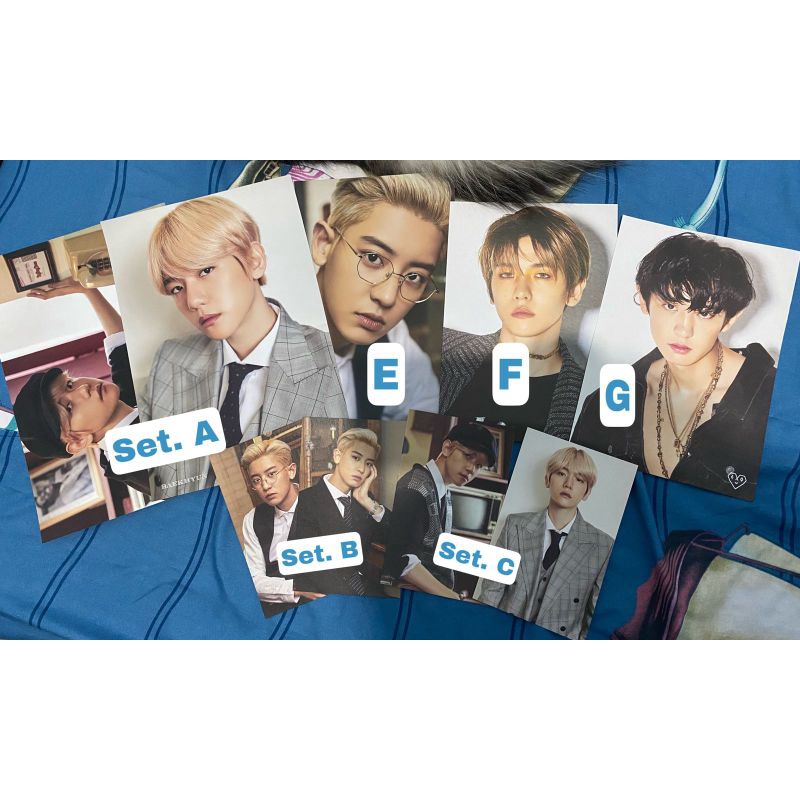 Chanbaek Chanyeol Baekhyun SG Postcard Season Greeting