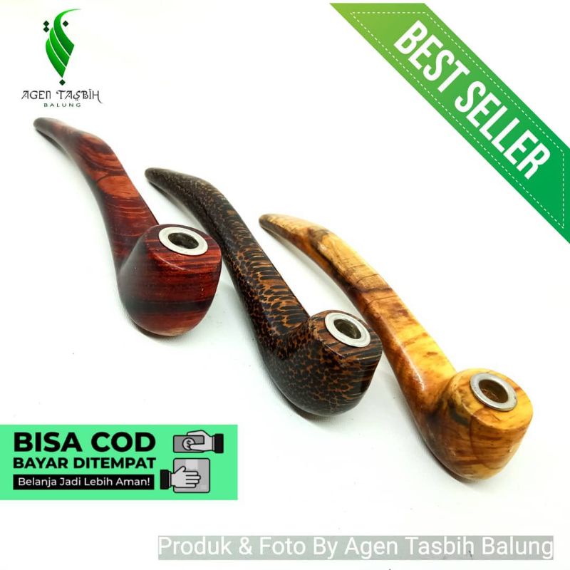 Once Pipa Rokok Motif Cangklong Kualitas Super ORIGINAL