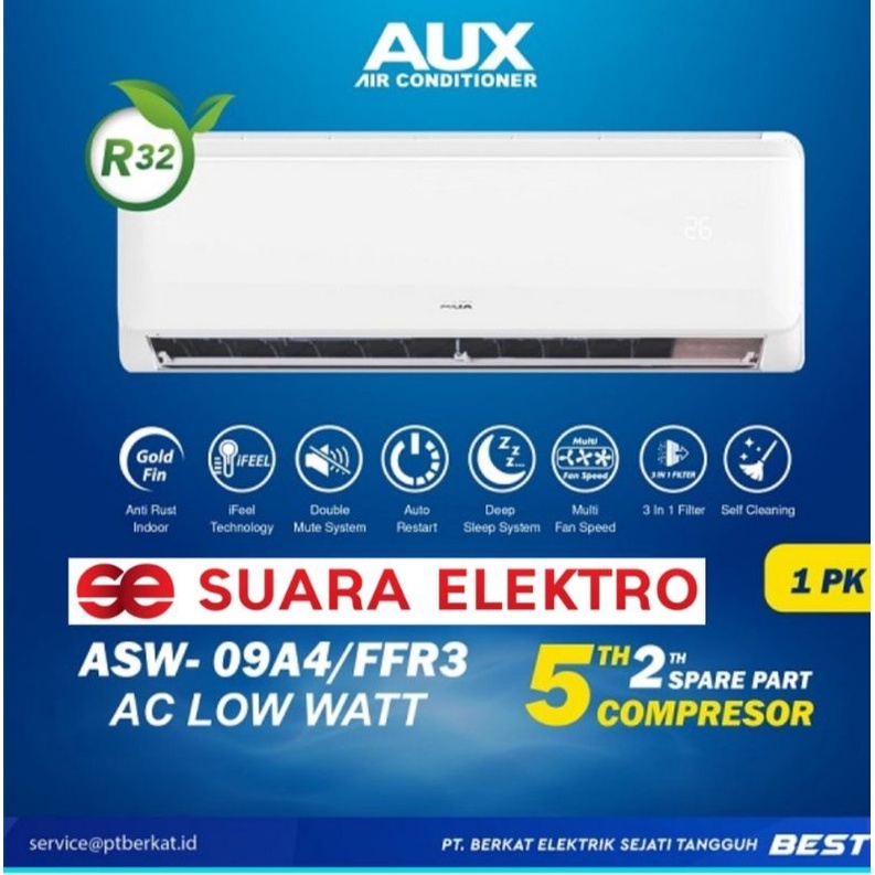 AC AUX 1PK Low Watt ASW-09FFR