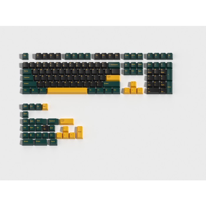 KEYCAPS PBT MARS GREEN DOUBLE SHOT OEM PROFILE MECHANICAL KEYBOARD