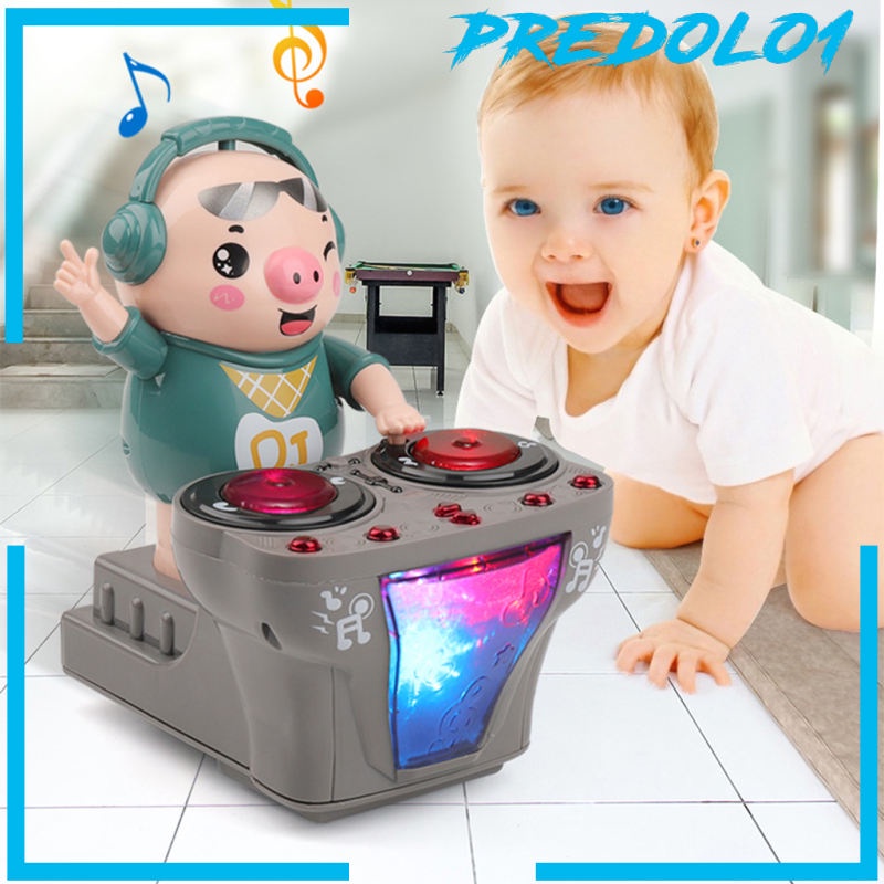 (Predolo1) Mainan Boneka Dj Babi Kecil Menari Dengan Musik Untuk Bayi / Anak