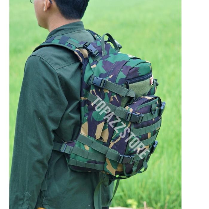 Paling Sesuai.. Tas Hydropack Tactical Army, Tas Polisi Militer Loreng Tentara Ransel Punggung TNI S