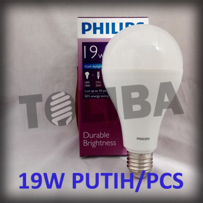 lampu led philips 19w 19 w 19watt 19 watt lampu philips led bulb sni