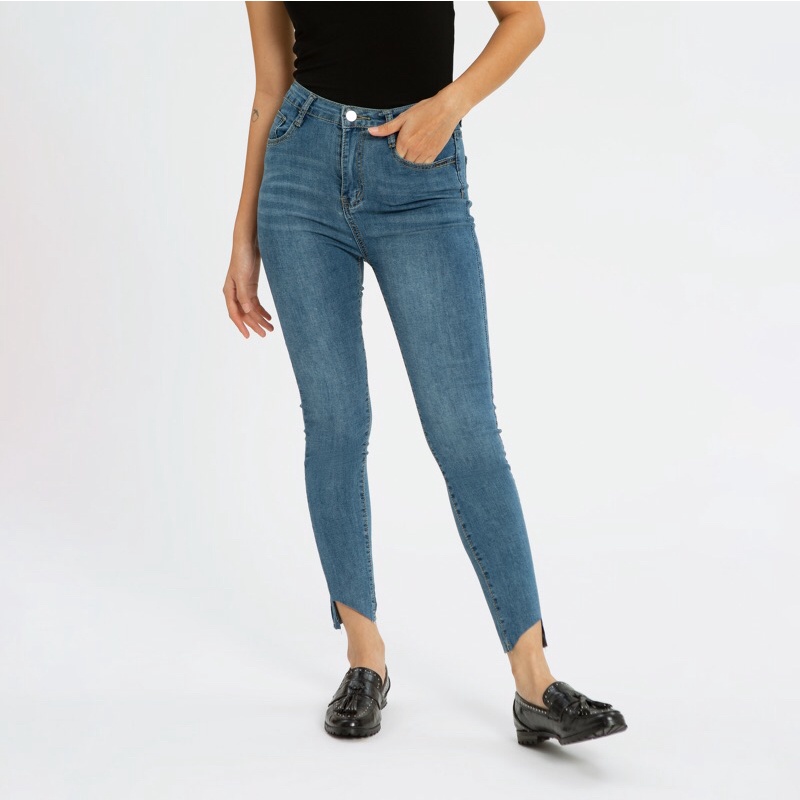 VIERLIN - Jeans 1183 - HIGHWAIST SKINNY JEANS