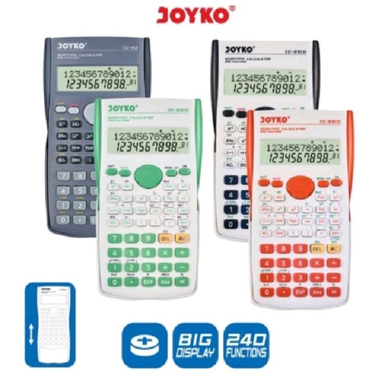 

CALCULATOR /KALKULATOR SINCOS(SCIENTIFIC) MERK JOYKO
