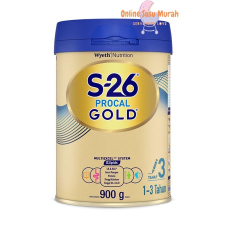 S26 PROCAL GOLD TAHAP 3 900GR S-26