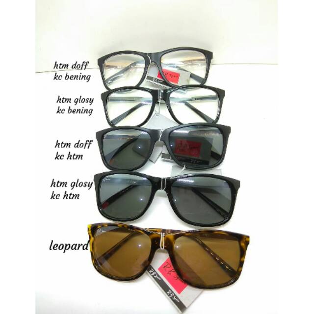 Kacamata kotak cowok hitam
