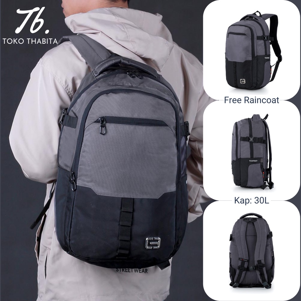 Toko Thabita Backpack Pria Wanita B Bag Tas Punggung Daypack Ransel Semi Carier 30 Liter