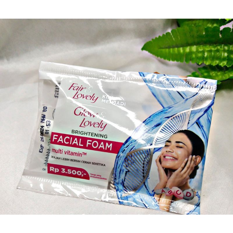Jual FAIR LOVELY FACIAL FOAM / SABUN MUKA SACHET SASET 9 ML | Shopee