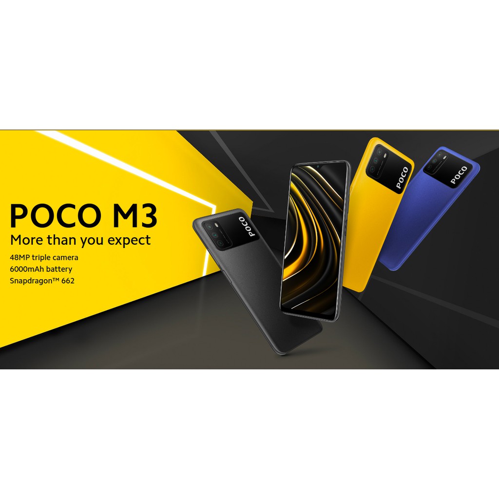 HP POCO M3 RAM 4/64GB