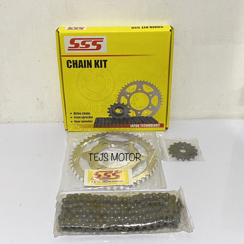 Gear Set SSS WR 155 Girset WR 155 SSS Original