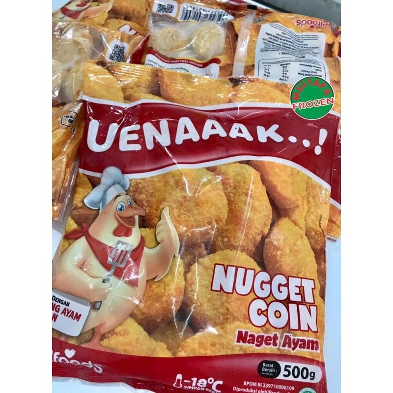 

nugget bellfoods uenaak 500gram