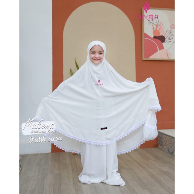 MUKENA RADWAH KIDS / ORIGINAL / BY NAYMA HIJAB