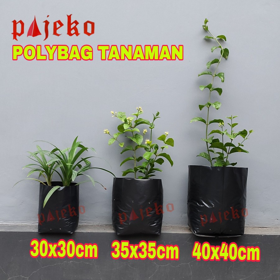 Polybag Bibit Tanaman 35 x 35 Cm / Plastik Polybag Tanaman 35 x 35 Cm