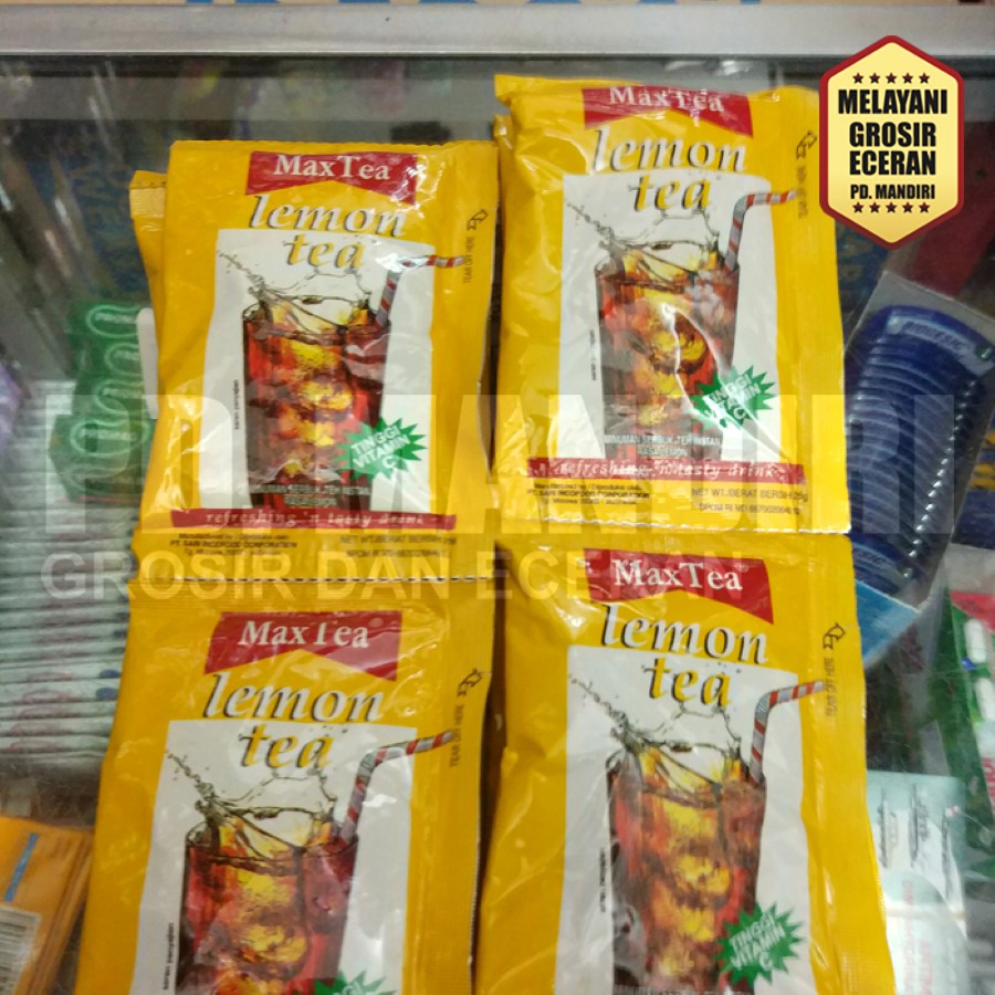 

MAX TEA LEMON 25 GR ISI 30 SACHET