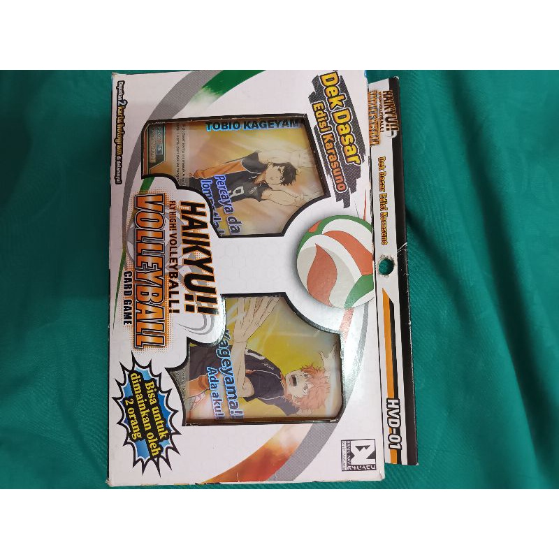 Haikyuu game card volleyball official edisi karasuno set Haikyuu card game official haikyuu photocar