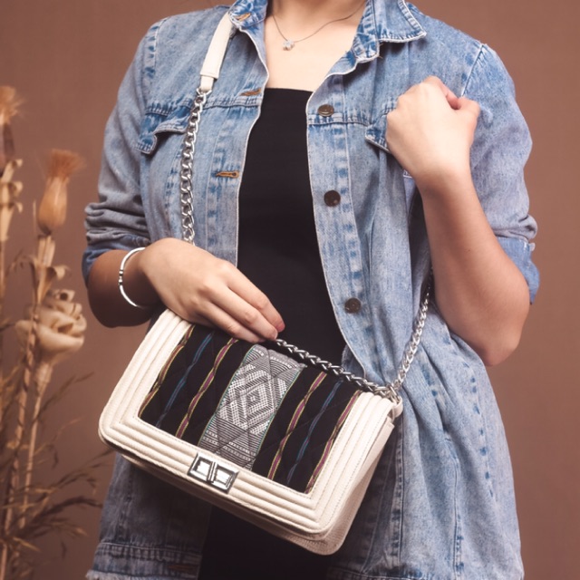 Farda flap bag genuine leather