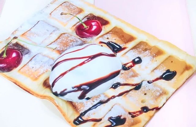Selimut waffle