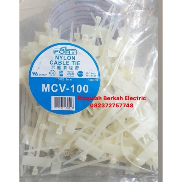 ♣ Kabel ties label 10cm isi 100bh/kabel tie label/kabel tis label ➼