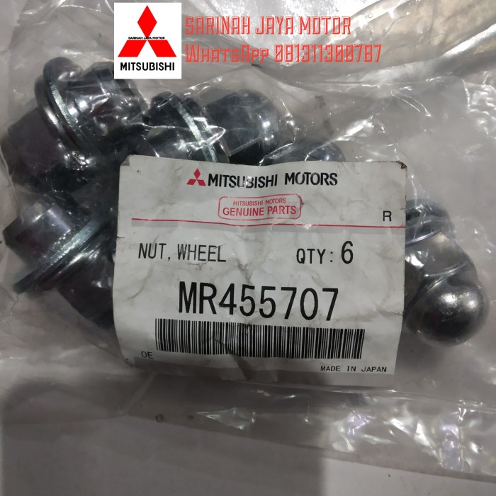 nut wheel pajero sport mur roda Pajero sport asli original