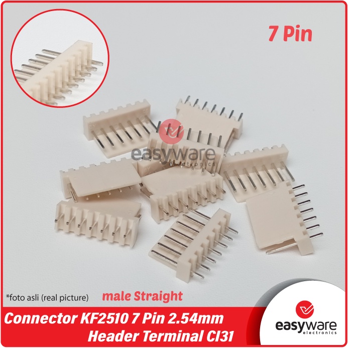 Molex KF2510 7P 7 Pin 7Pin 2.54mm Header Terminal CI31 Connector 2.54mm