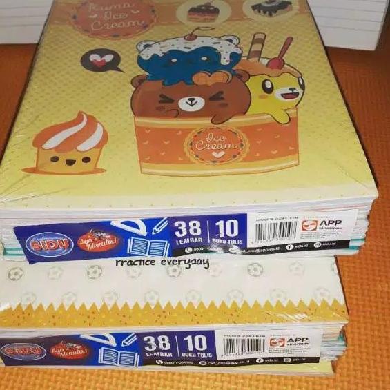 

NEW !!! 8.8 BUKU SIDU ISI 38 Per Pack [KODE 701]