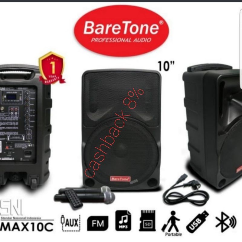 SPEAKER PORTABLE BARETONE