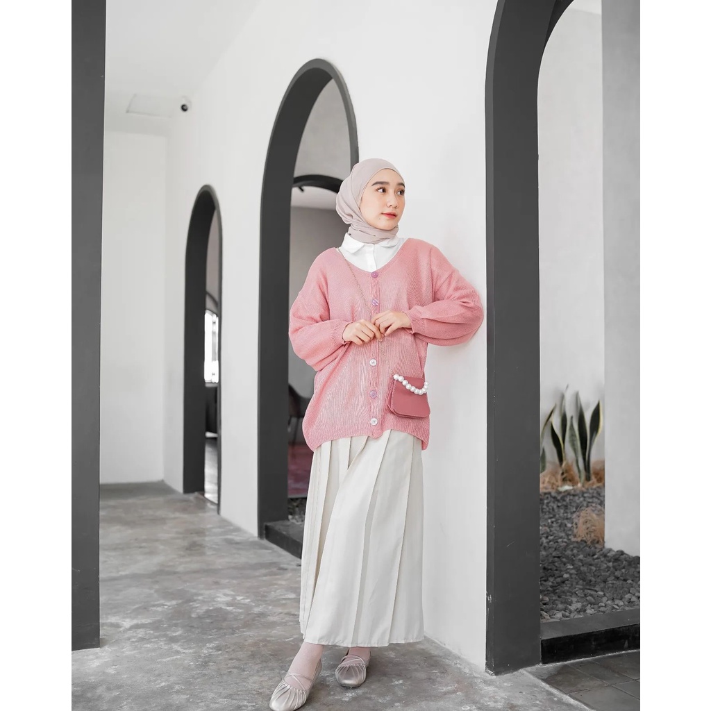 ZAERA CARDY - ATASAN WANITA - CARDIGAN - KOREAN STYLE