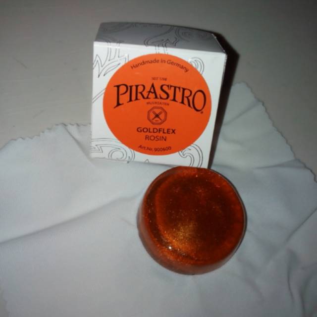 Rosin Pirastro Goldflex rosin untuk biola viola Rosin Goldflex violin asli