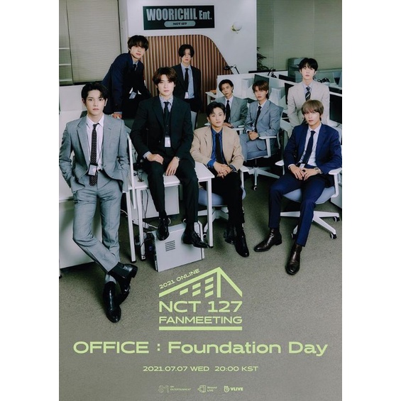 Postcard Nct 127 md Fanmeeting online