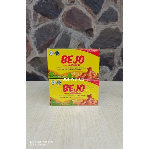 

bejo jahe merah bintang tjoedjoe isi 6 saset