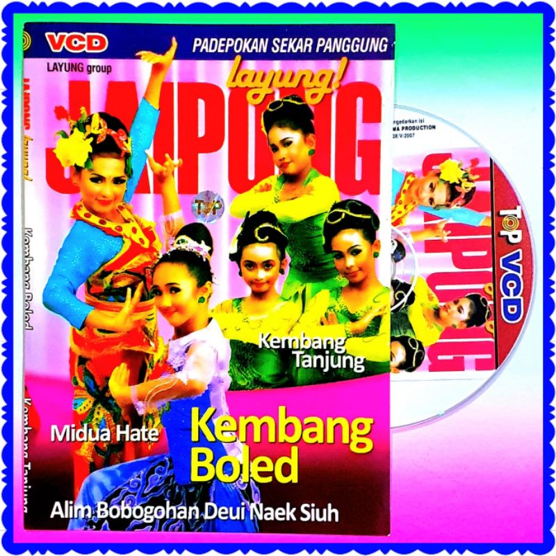VCD ORIGINAL LAGU JAIPONG-LAGU SUNDA