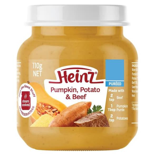 

pqd->>162WH HEINZ Pumpkin Potato & Beef 110 Gr