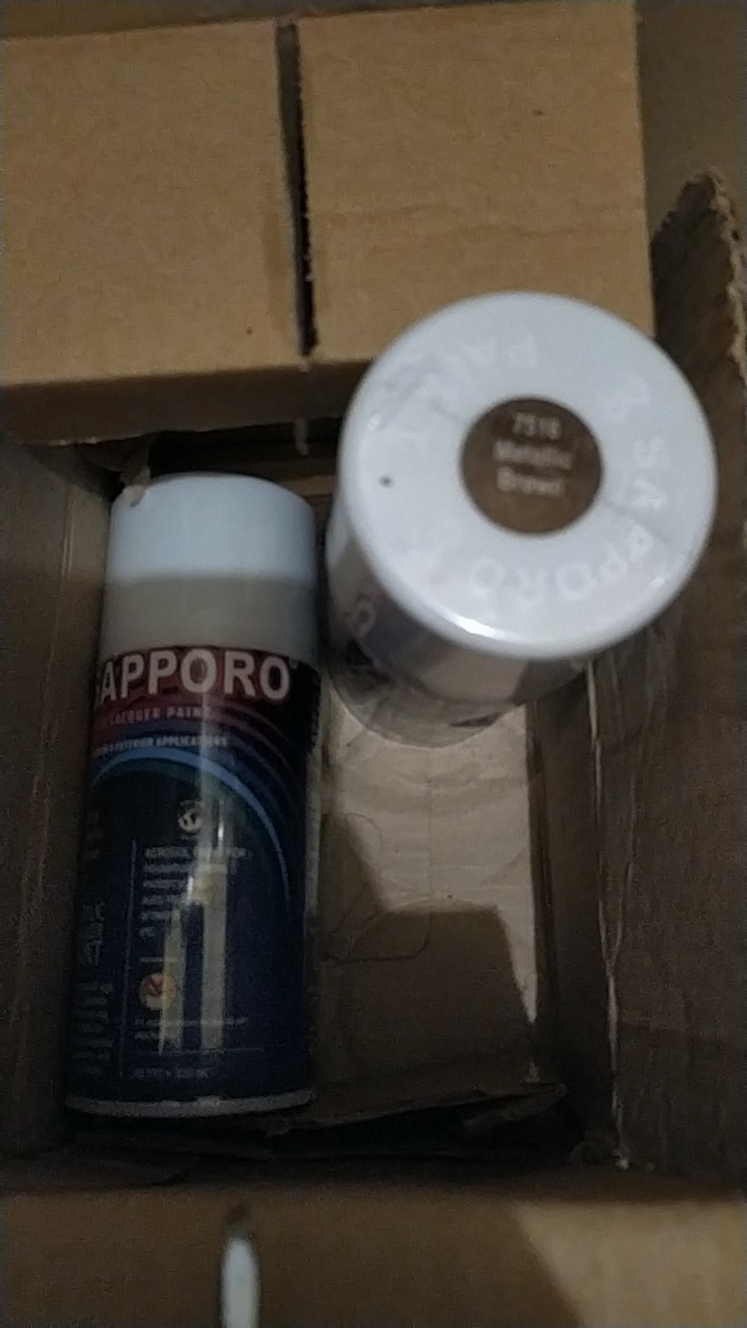 Sapporo 7516 Metallic Brown Metalik Metalic Cat Semprot 300ml