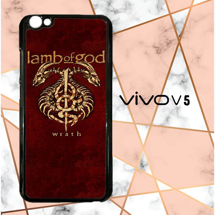 LAMB OF GOD METAL BAND Z5423 Casing Custom Hardcase VIVO V5 Case Cover
