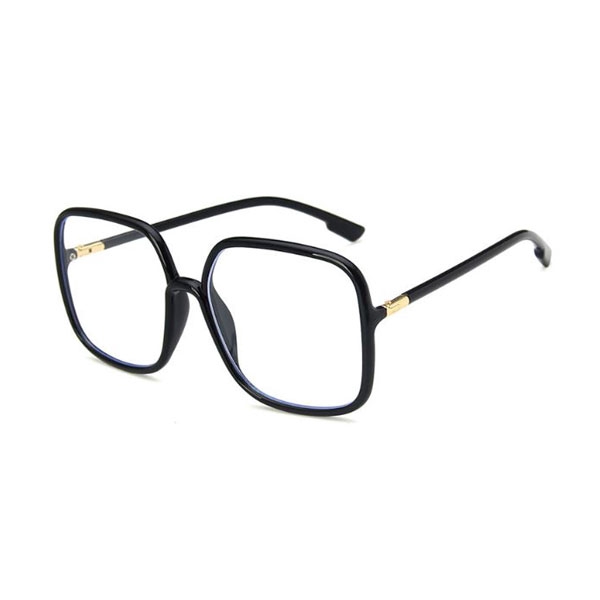 OILA kacamata fashion transparan big frame transparent glasses (2A1) jgl135