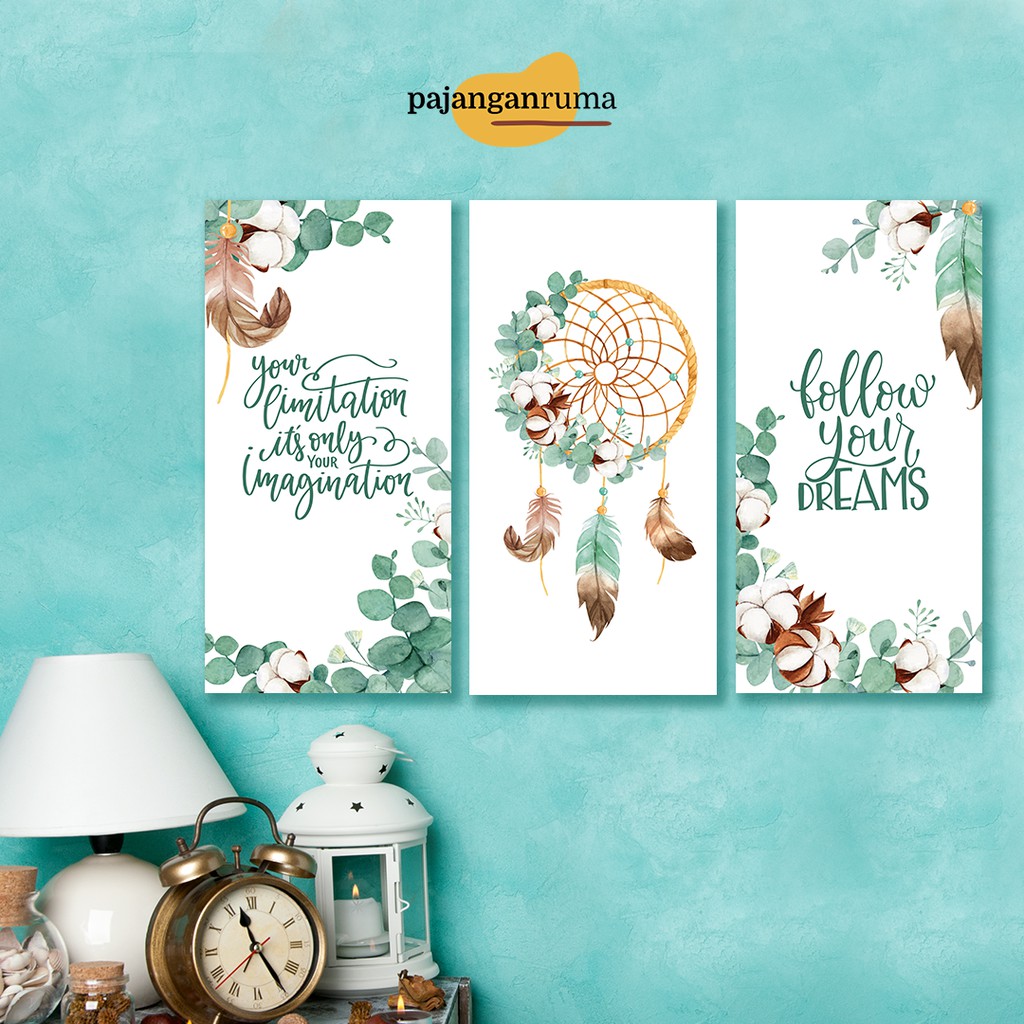 Pajangan Rumah Hiasan Dinding Dekorasi Kamar Walldecor Motivasi Quotes Aesthetic