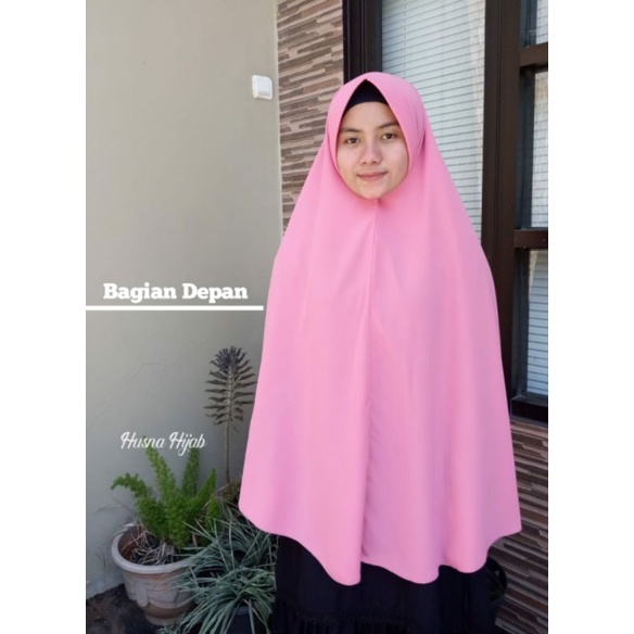 [HUSNA COLLECTION] Khimar Ped Jumbo 100cm x 125cm / Kerudung Ped Jumbo