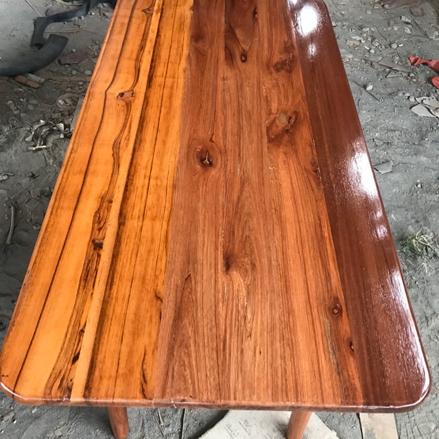  Meja kayu ulin  free ongkir jawa dan bali Shopee Indonesia