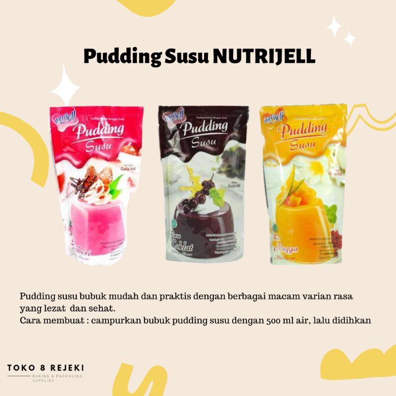 

Nutrijell Pudding Susu 145 gr