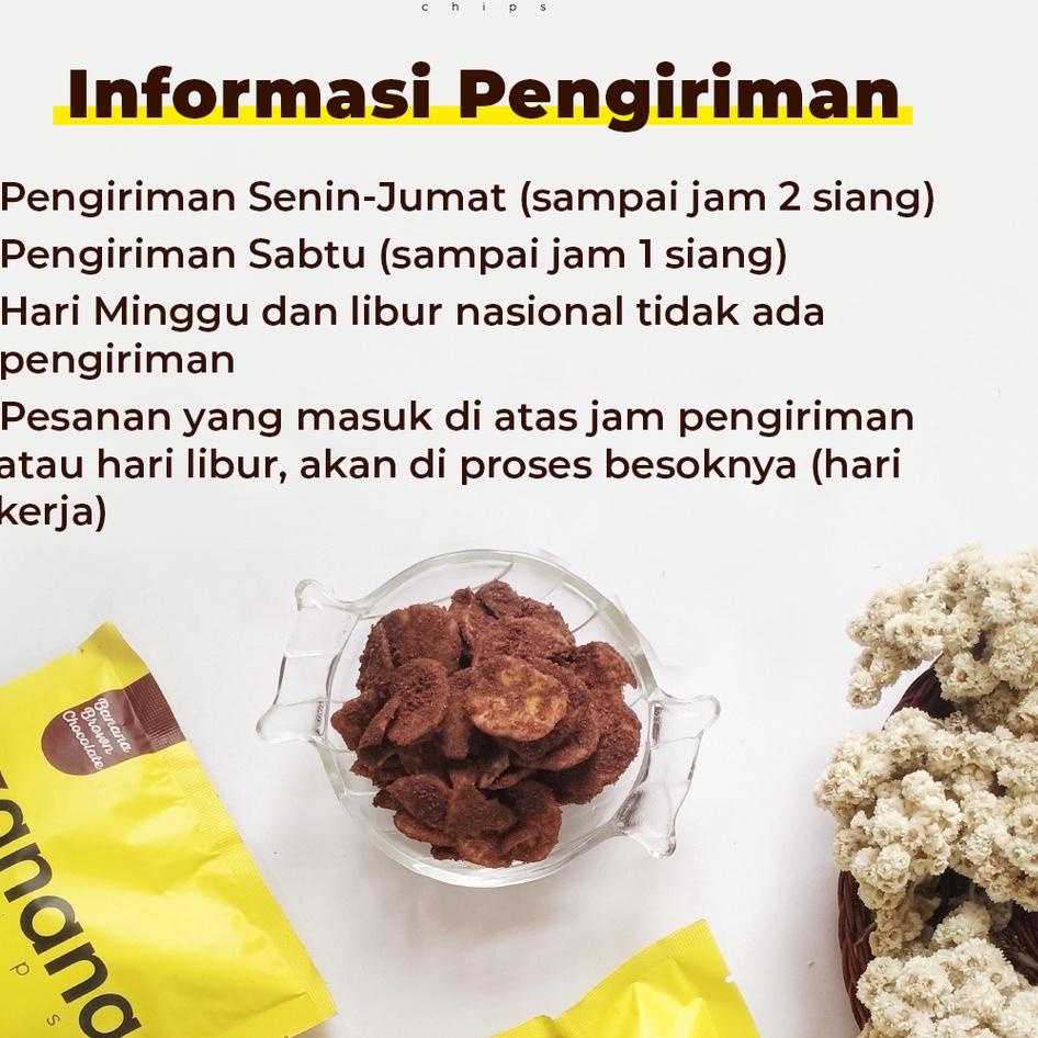 

Zanana Chips Paket Brown Chocolate 3 pcs - Keripik Pisang Bumbu Tebal dan Renyah ㅗ