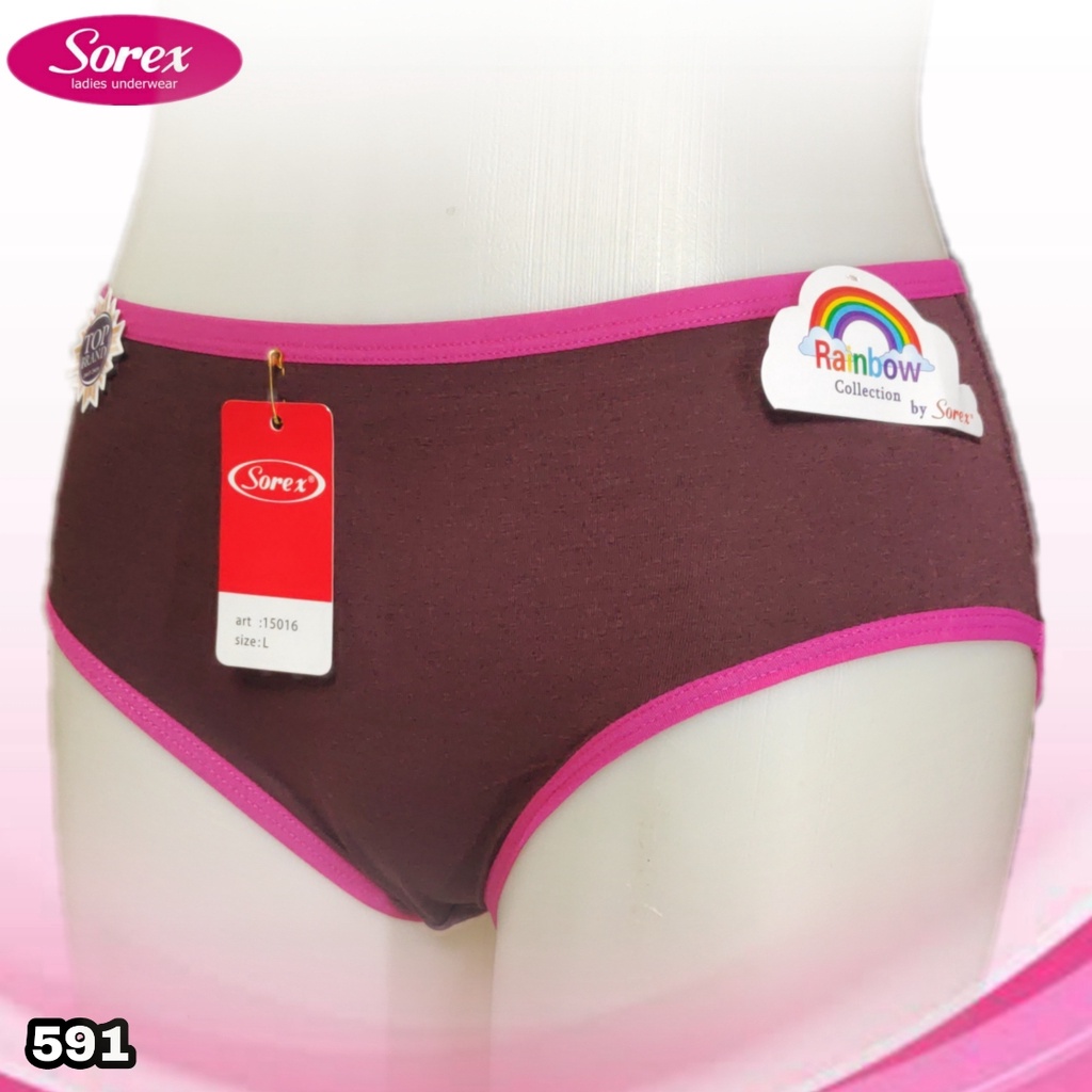 J591 CELANA DALAM WANITA IMPORT CD WANITA SOREX RAINBOW