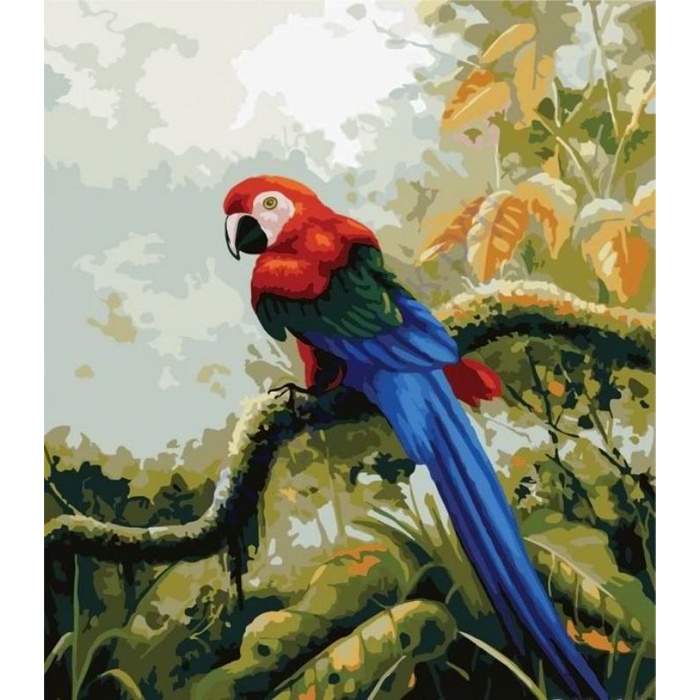DIY DIAMOND PAINTING 5D PARROT